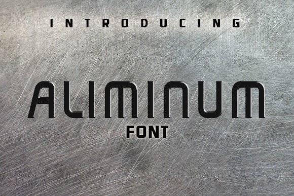 Aluminum: The Modern Display Typeface for Handmade Creators
