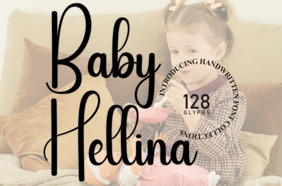 Baby Hellina: The Perfect Handwritten Typeface for Your Craft Shop