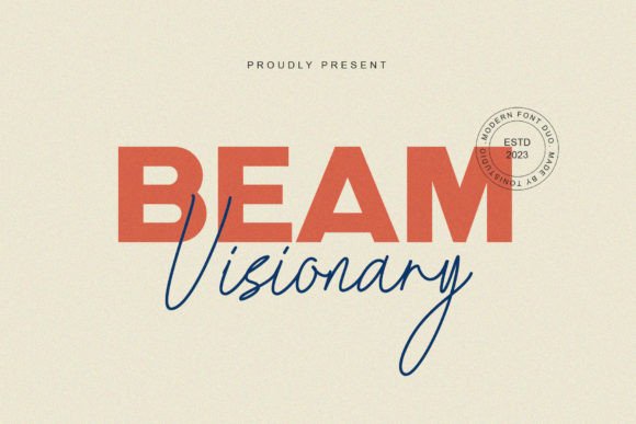Beam Visionary: The Modern Sans Serif for Elevated Brand Identity