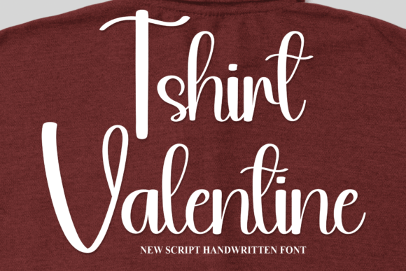 Bringing Warmth to Your Shop with Tshirt Valentine Typeface