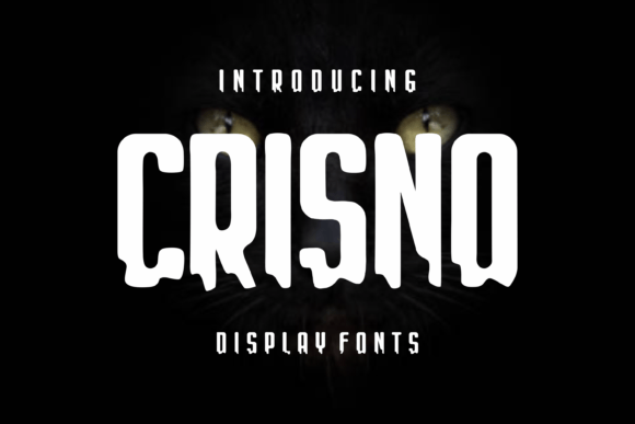 Crisno: The Scary Display Font That Elevates Brand Identity