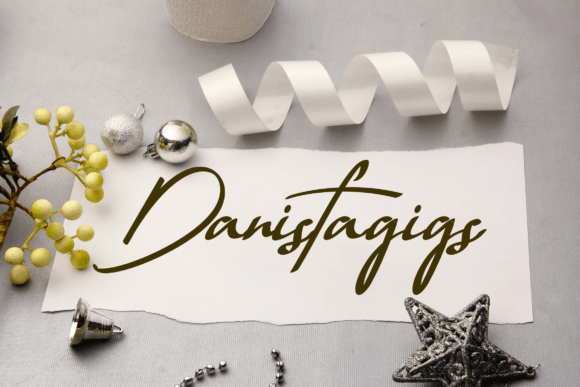 Danistagigs: The Modern Handwritten Typeface for Authentic Branding