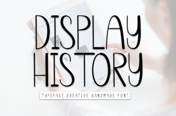 Display History: A Sweet Handwritten Typeface for Modern Web Design