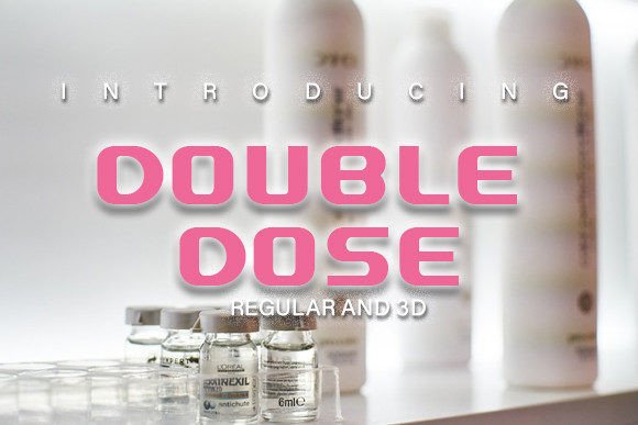 Double Dose: The Professional Display Font for Bold Branding