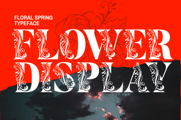 Flower Display: The Stylish Typeface for Elevating Your Brand