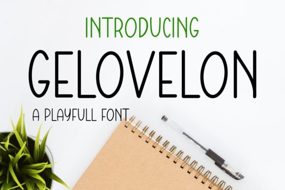 Gelovelon: The Display Font That Elevates Campaign Visuals
