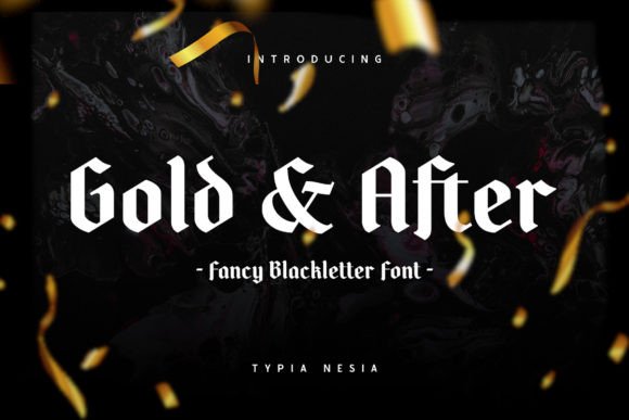 Gold and After: The Vintage Typeface for Authentic Branding