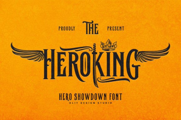 Heroking: The Bold Typeface That Elevates Handmade Branding