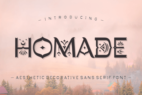 Homade: The Handmade Elegance Font for Modern Web Design