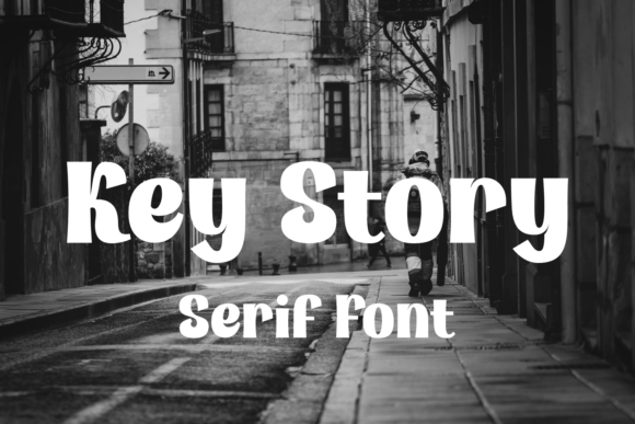 Key Story: The Elegant Serif Typeface for Editorial Design