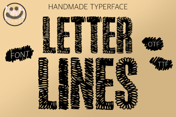 Letter Lines: The Perfect Display Font for Handmade Creations