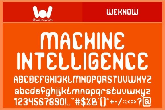 Machine Intelligence: The Perfect Display Font for Modern Web Design