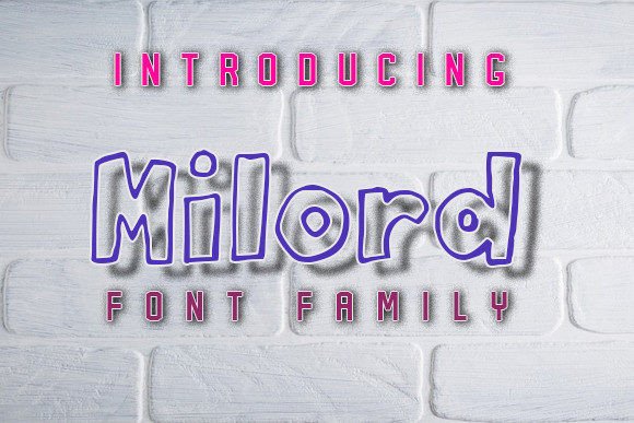 Milord: The Perfect Display Typeface for Handmade Product Labels
