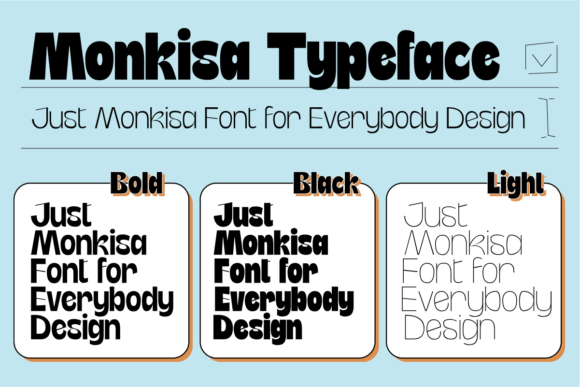Monkisa: A Modern Art-Deco Display Font for Standout Branding