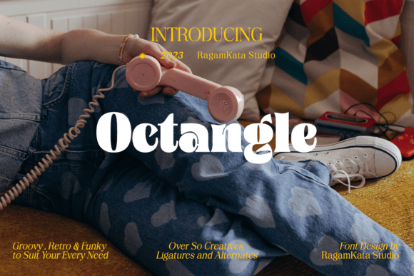 Octangle: The Retro Serif Font That Brings Handmade Labels to Life